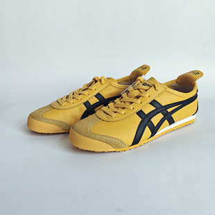 Onitsuka Tiger鬼塚虎MEXICO66经典李小龙黄色休闲鞋1183C102-751