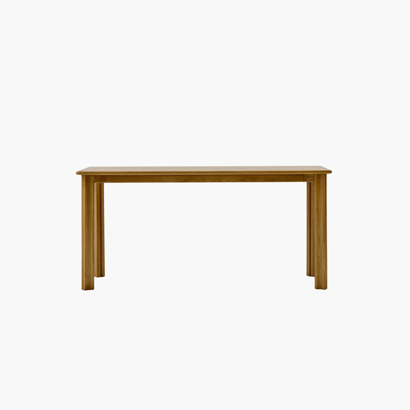 梵几|岛餐桌 客厅实木桌黑胡桃木桌茶桌现代新中式书桌书房桌子