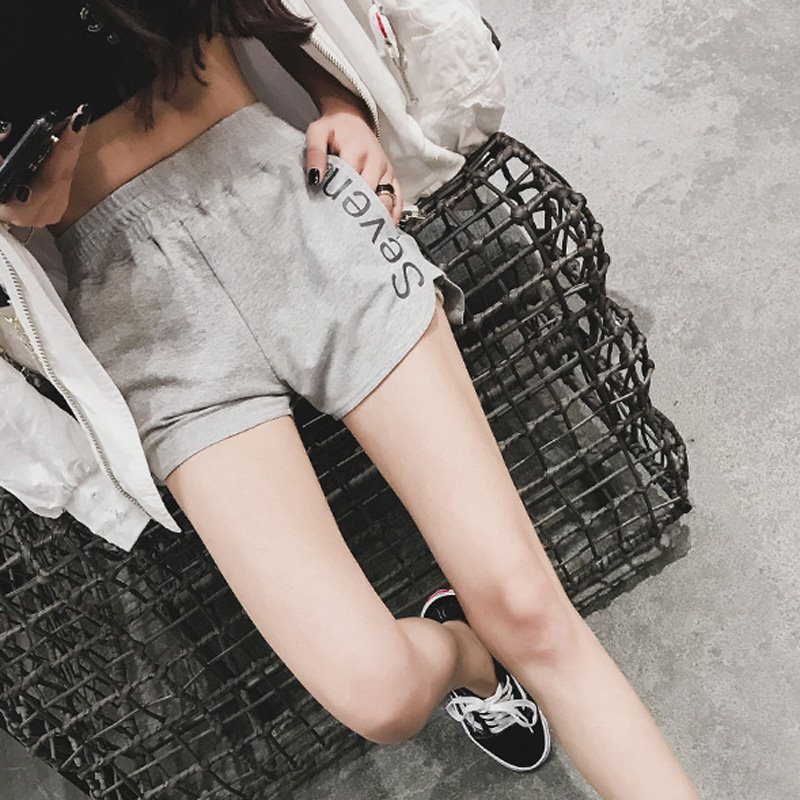 运动短裤女韩版高腰跑步瑜伽阔腿热裤外穿休闲家居睡裤显瘦沙滩裤|ruв категории Женская одежда, брюки, брюки - от Buy2taobao.com для оказания профессиональной услуги покупки агента Taobao