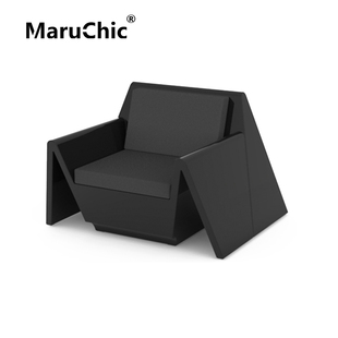 MaruChic创意设计师家具 rest longue chair玻璃钢户外休闲沙发