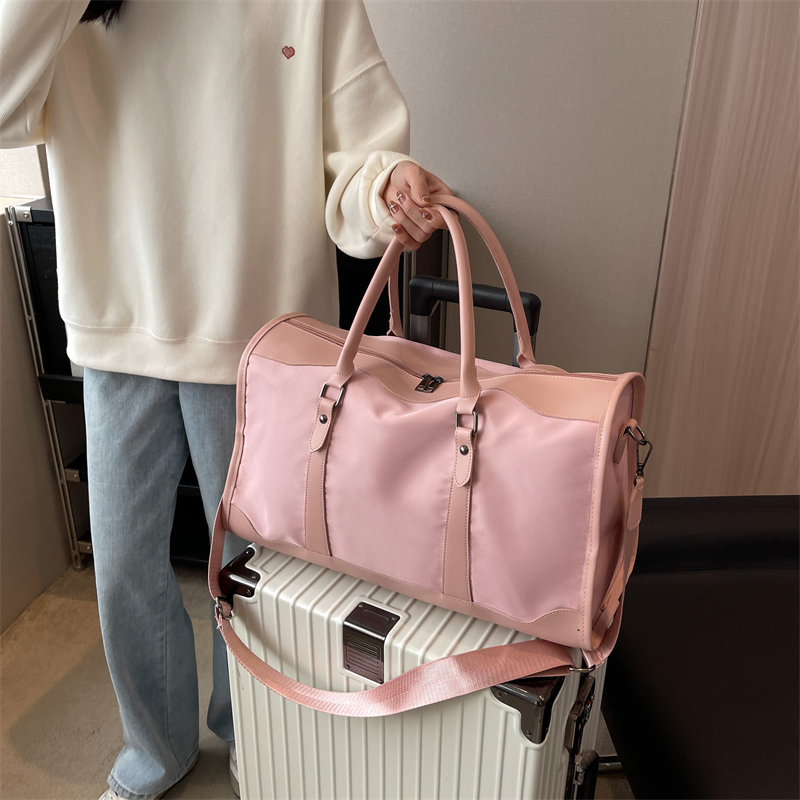 韩版手提旅行包女大容量行李包短途出