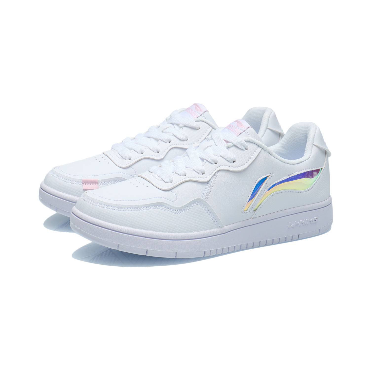 中国李宁板鞋男女鞋秋新款休闲鞋平底小白鞋滑板鞋运动鞋agcr318