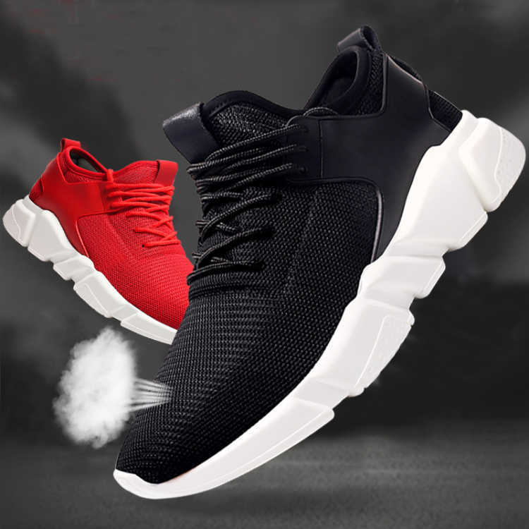 Breathable men running shoes mesh Ladies walking sports shoe