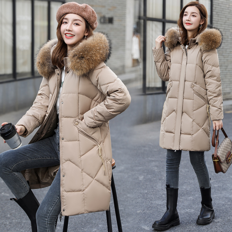 品牌羽绒服女官方正品2021年新款