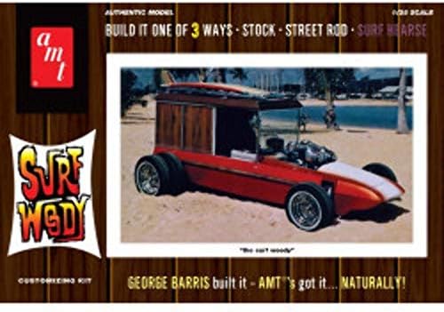 AMT AMT977 1:25 Scale Orange George Barris Surf Woody Moulde