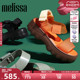 Melissa梅丽莎2023新款女士时尚齿轮厚底凉鞋果冻鞋32823
