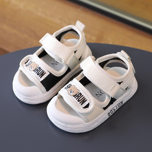 宝宝凉鞋夏季男0一1-2岁半婴儿软底学步鞋女透气包头防滑新款鞋子