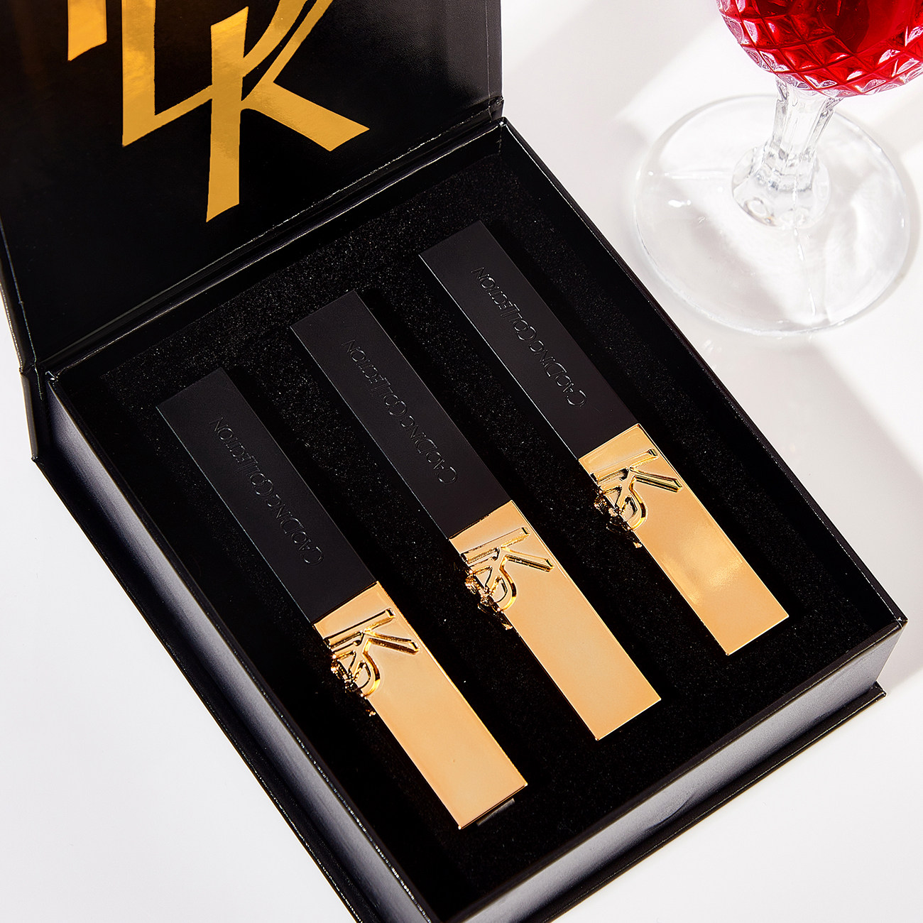 口红礼盒小金条