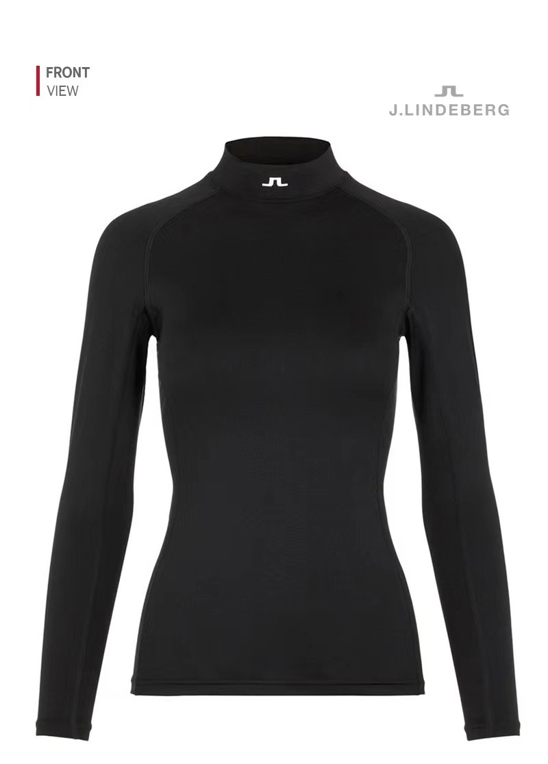 jl夏新款高尔夫衣服女士长袖冰丝衣打底衣防晒速干透气修身golf服