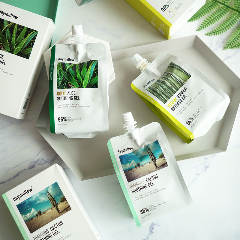 优惠券后45元,韩国daymellow 黄金芦荟胶/竹子/仙人