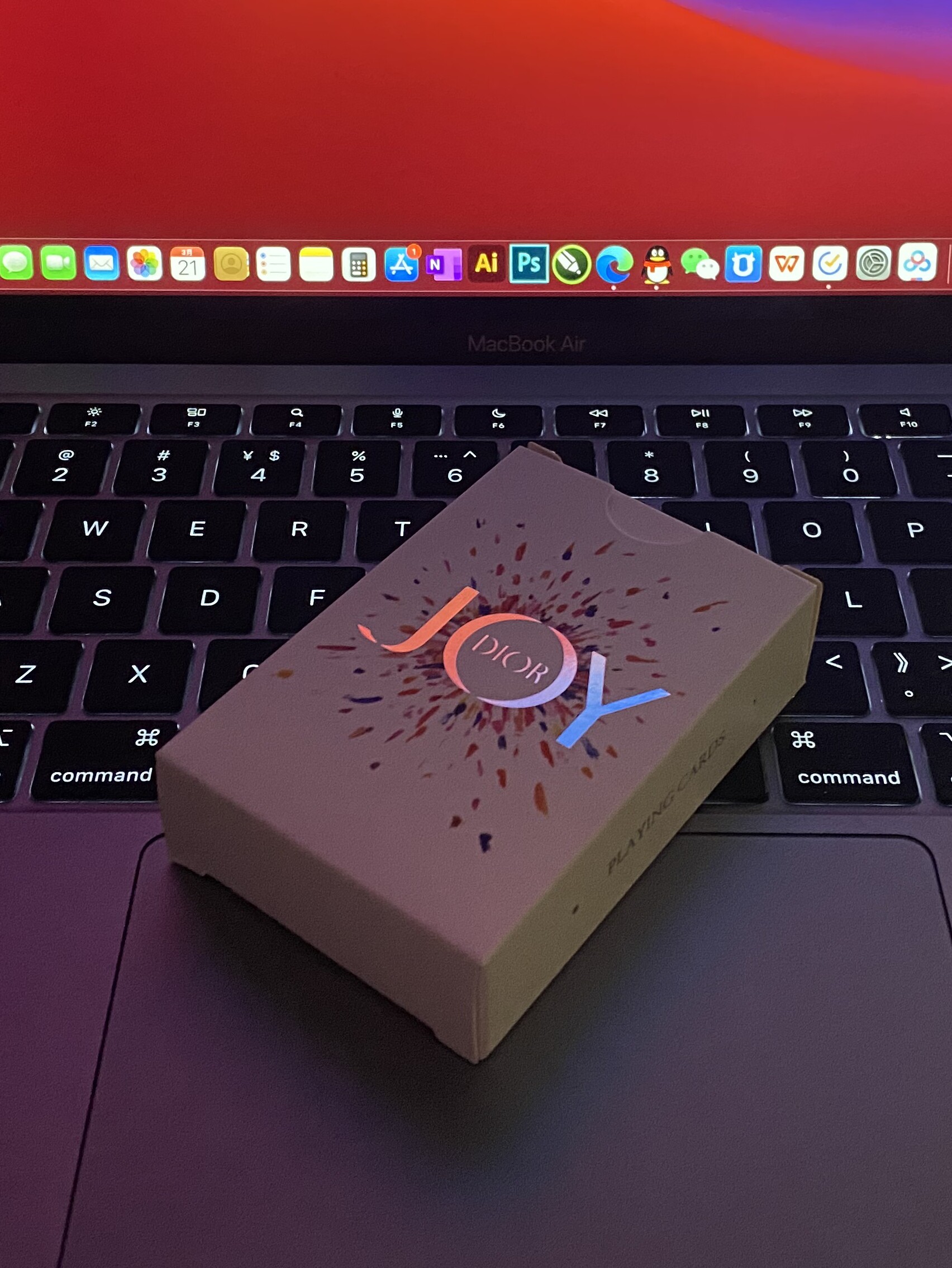 现货 dior马克龙迪尼奥扑克牌 正反面烫银烫金工艺 大小王 区分版