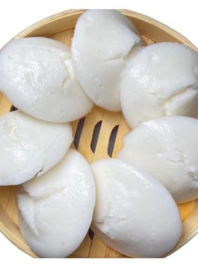 湖北恩施特产米糕发糕米粑粑泡粑白糕碗儿糕白膜酒酿馒头250克/袋