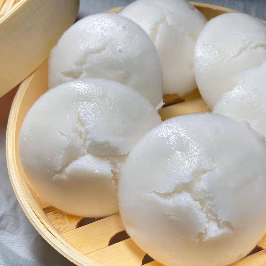 不加糖原味米糕发糕酒酿馒头米馒头米粑粑泡粑发粑粑加热即食点心