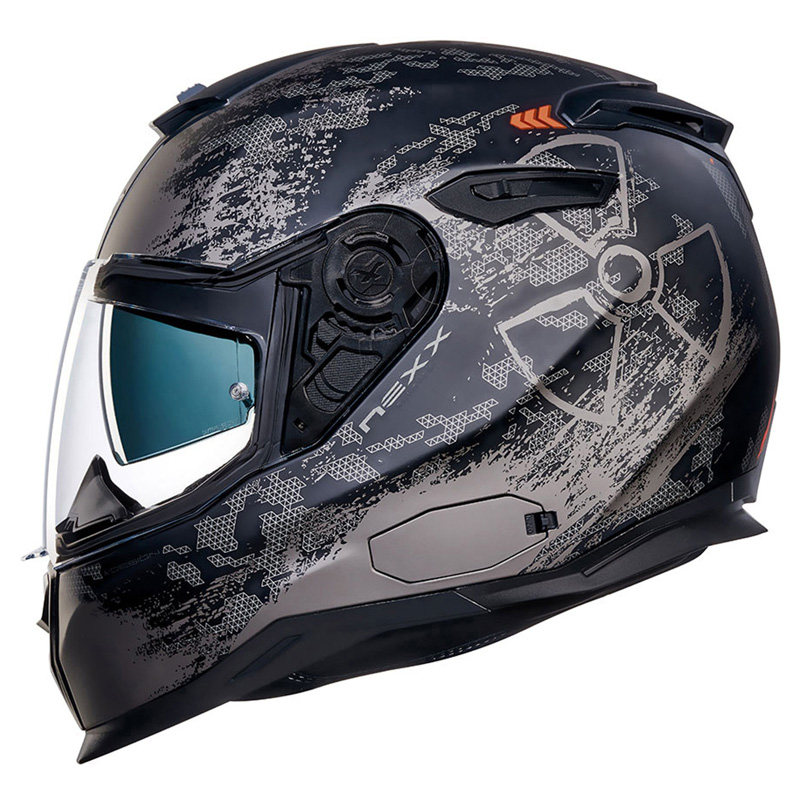 头盔葡萄牙nexxsx100全盔摩托车户外骑行骑行防防雾摩托车头盔