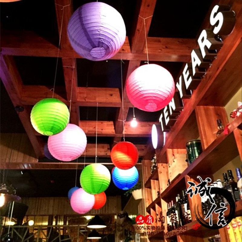 Chinese New Year festival decoration paper lanterns weddingin the Festive supplies/Gift , Lantern category - from Buy2taobao.com to provide professional Taobao agent buy service