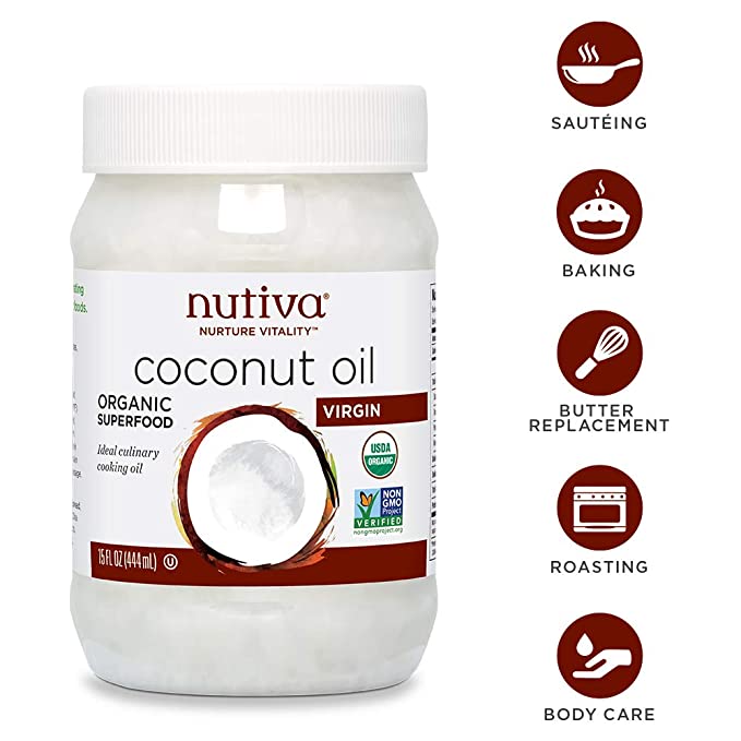 New Nutiva Extra Virgin Coconut Oil Virgin coconut oil 444ml 2022.8in the Agri rice/Dried foods/Condiment , Cooking oil/Flavored oil , Coconut Oil category - from Buy2taobao.com to provide professional Taobao agent buy service