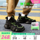 李宁夜光一脚蹬运动鞋2025新款夏季网面男童鞋中大童青少年老爹鞋