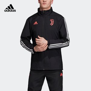 阿迪达斯官网adidas 男装足球尤文图斯梭织运动夹克外套DX9134