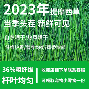 晒干提摩西草龙猫仓鼠烘草段荷兰猪牧兔粮食用吃的2023北提新口粮