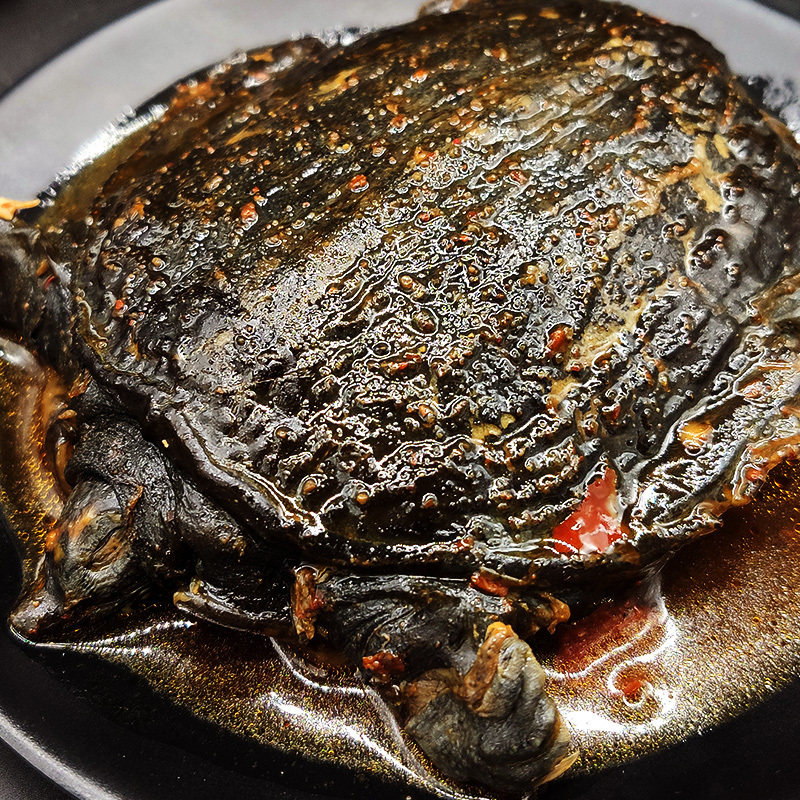 酱板甲鱼麻辣小甲鱼卤甲鱼团鱼水鱼憋肉王八卤味香辣熟食即食小吃