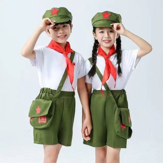 六一60年代知青下乡服装女70儿童小雷锋衣服80怀旧舞蹈演出摄影服