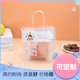 ins风披萨外卖打包袋甜品烘焙手提袋创意礼品袋塑料包装定制logo