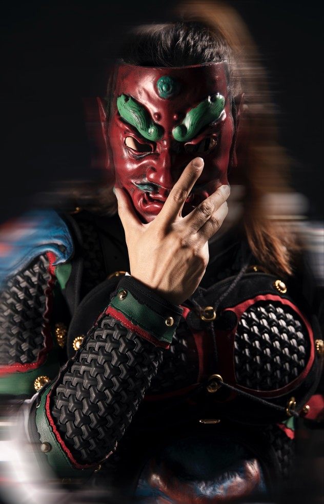 【炼铠】橡胶天王面具—温陈华中国甲胄铠甲盔甲