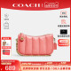 【官方授权】COACH/蔻驰 新款女士糖果粉色Swinger腋下手提链条包