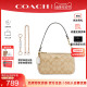 【官方授权】 COACH/蔻驰女单肩斜挎相机腋下麻将包2024新款正品