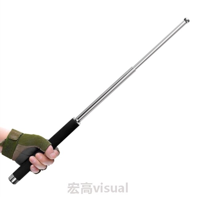 热销收缩棍 防身_收缩防身器甩棍1米小型甩棍便携伸缩棍随身破窗自卫