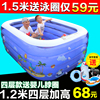 新生婴儿游泳池家用充气超大号幼儿童游泳加厚室内小孩宝宝洗澡桶 新生婴儿游泳池家用充气超大号幼儿童游泳加厚室内小孩宝宝洗澡桶