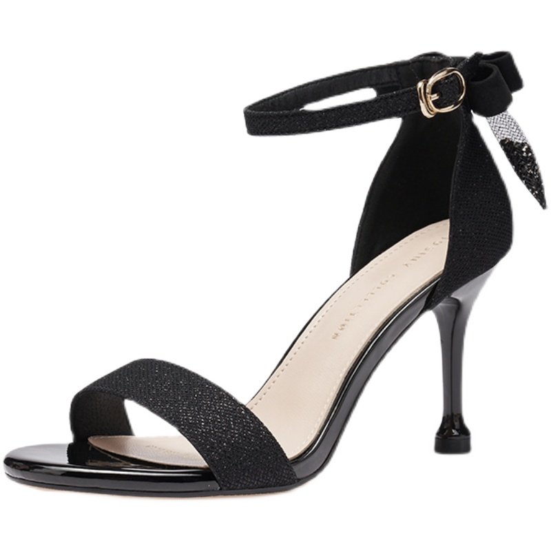 卓诗尼超细跟时装凉鞋女鞋