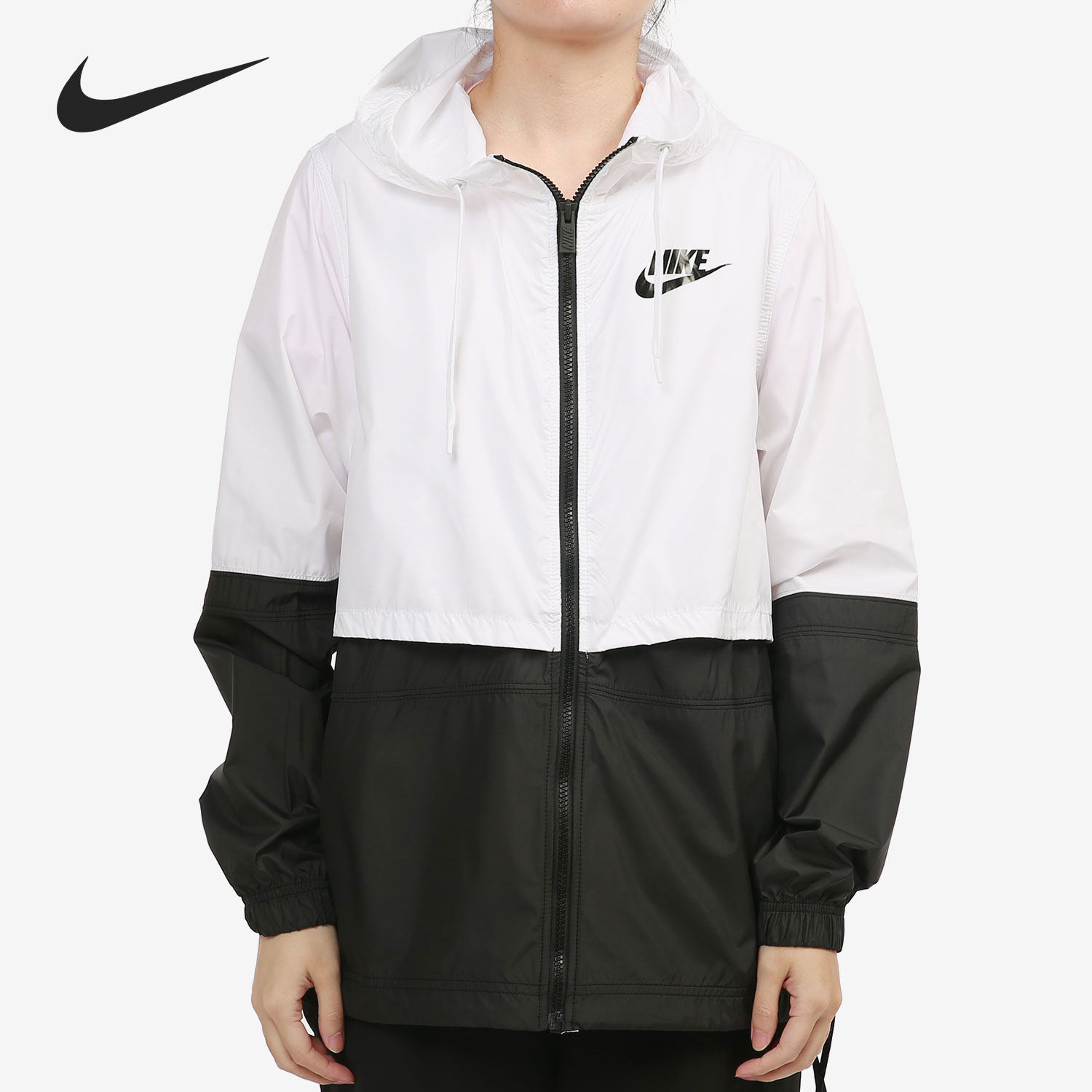nike/耐克官方旗舰正品女子运动休闲连帽夹克外套aj2983-102