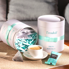 2桶Tessdoll台湾台仕朵台式网红奶茶袋装速溶冲饮奶茶粉冲剂饮品