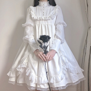 白色lolita裙价格