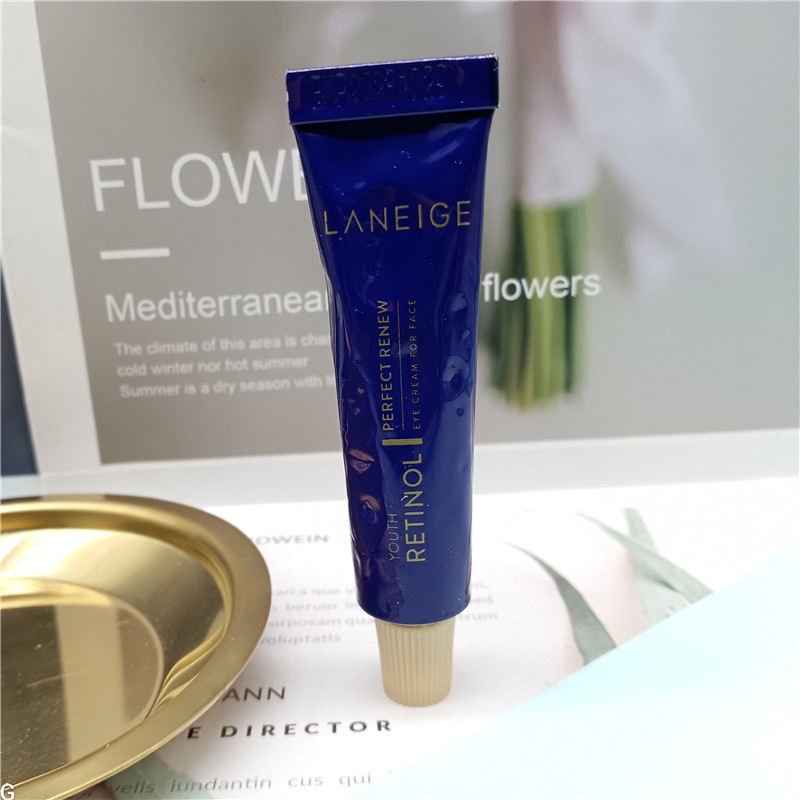 热销兰芝眼霜正品_专柜小样 兰芝致美青春视黄醇眼霜10ml 紧致滋润