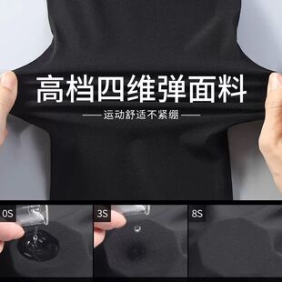 跑步套装男运动健身房衣服晨跑服紧身春季速干衣训练体育装备一套