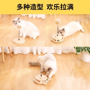 漏食玩具猫咪漏食球狗狗漏食器放冻干零食不倒翁用品替换剑麻陪伴