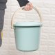 带盖家用手提水桶塑料带提手大号桶储水桶洗车桶欧式加厚手柄圆桶