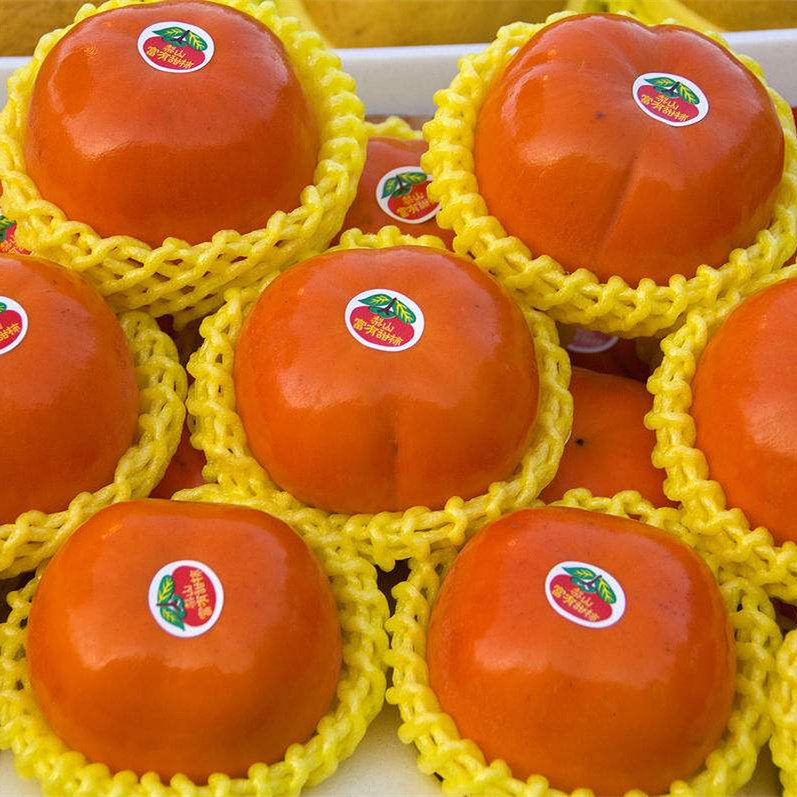 缺货 正宗台湾进口梨山富有脆柿 高山甜柿 新鲜水果5斤包顺丰