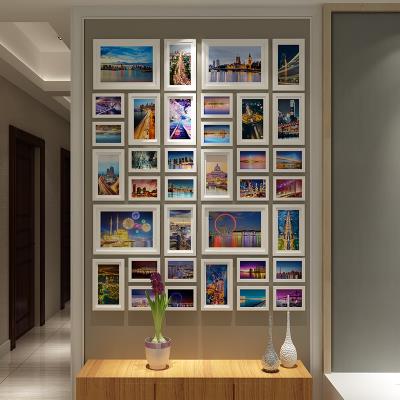 【照片墙木相框墙图片】照片墙木相框墙图片大全_q友网