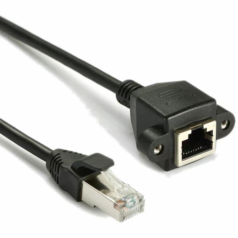 jichia京像六类双绞线网线延长线公转母rj45网口8芯一体线广告机_6折