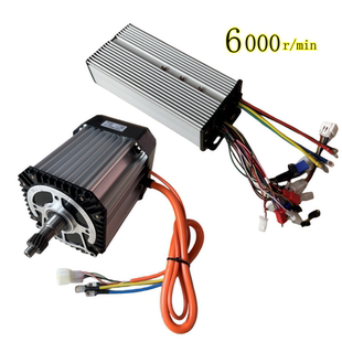 三轮车高速电机四轮正弦波矢量永磁同步智能控制器1200w 60v1500w