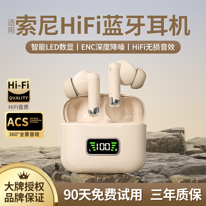 2024新款真无线蓝牙耳机HiFi