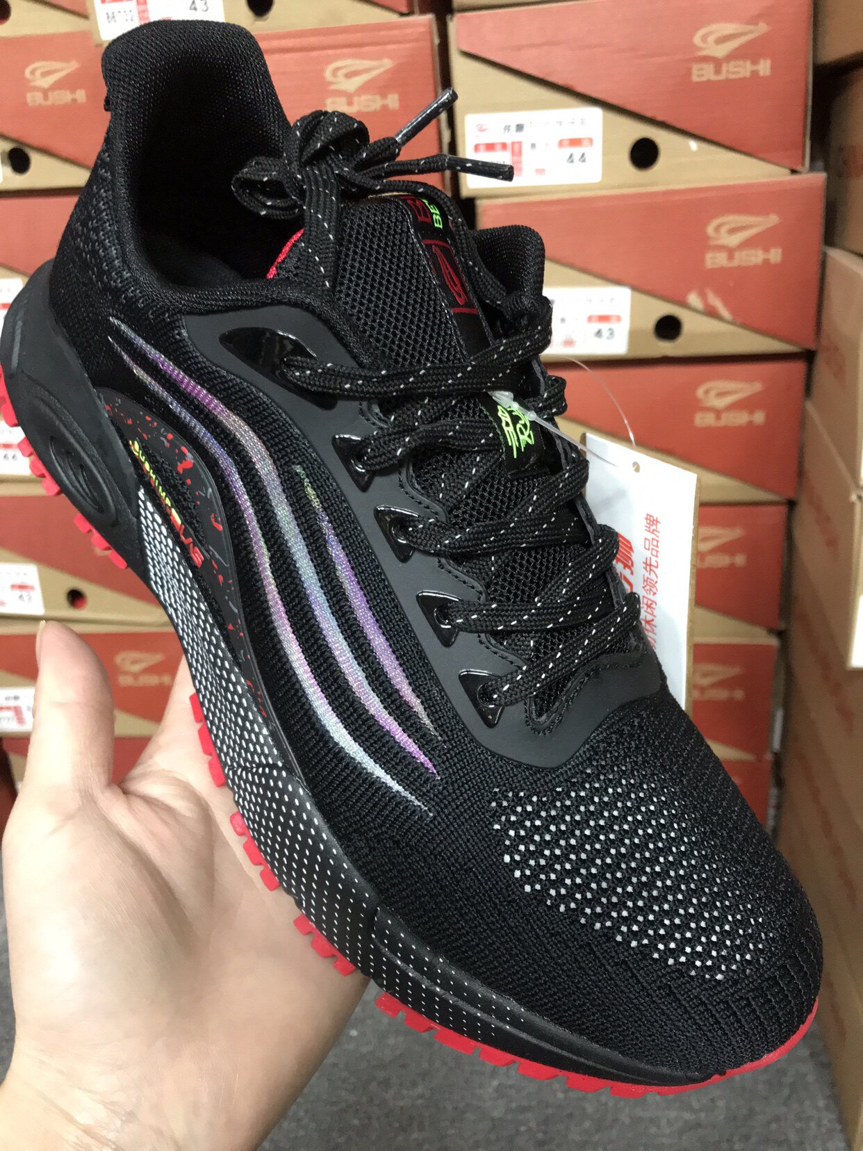 淘宝￥168券后价￥158步狮2022夏季新款跑步鞋男士跑步运动鞋系带单网