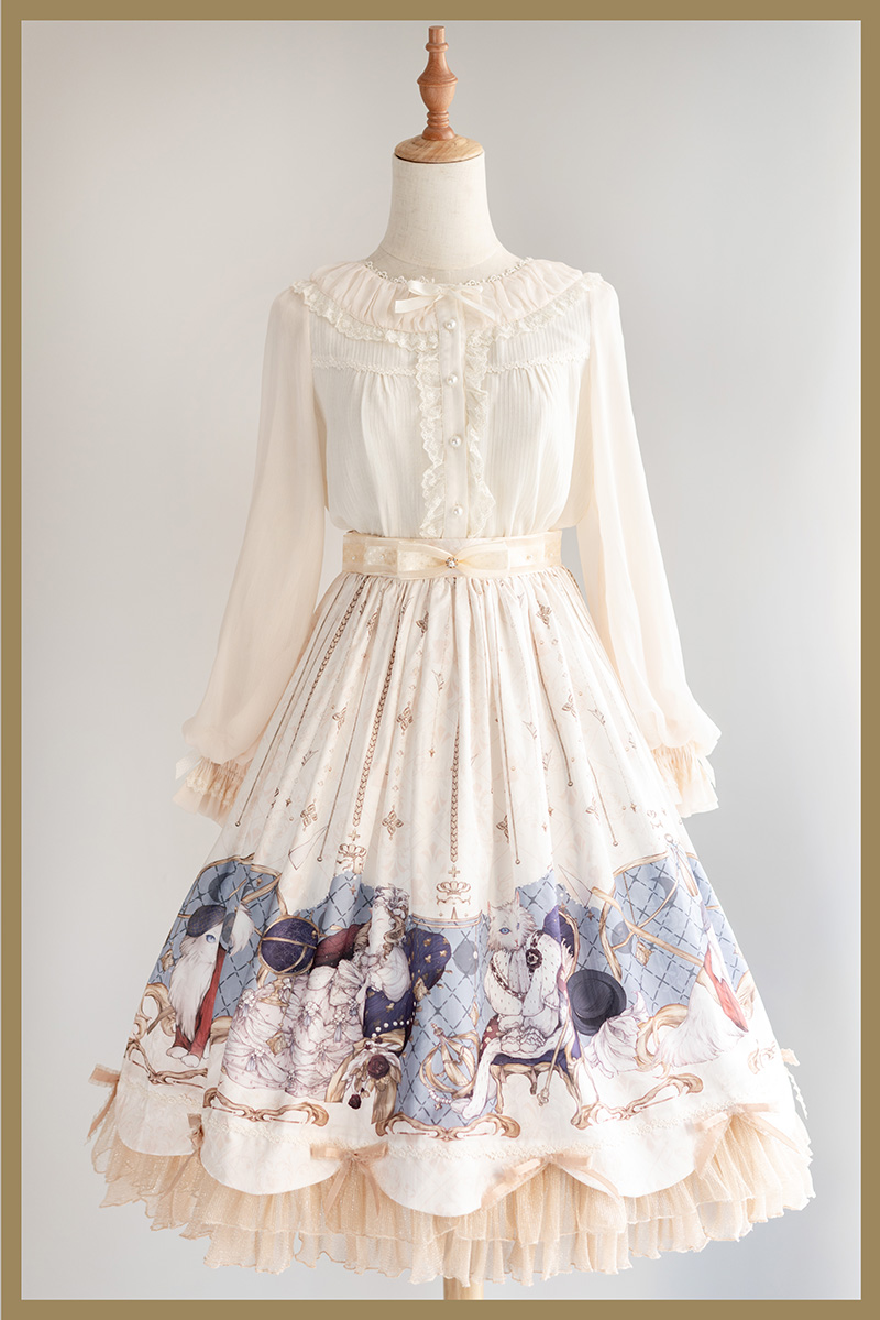 【貓星系Lolita】Lolita 喵法革命sk半裙長款現貨在類目 模玩/動漫/周邊/cos/桌遊, 二次元洛麗塔, 洛麗塔半身裙中 - 來自Buy2taobao.com提供專業的淘寶代購服務