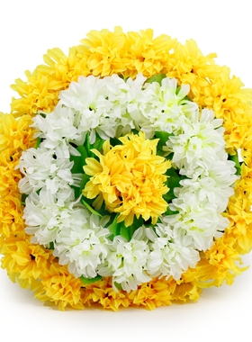 店清明仿祭塑料花真花公墓节坟拉花祭用奠的墓前祭扫陵上园用品￥8