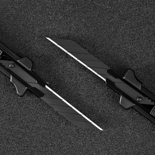 30度美工刀壁纸刀刀片小刀学生小号笔刀便携迷你快递开箱全金属钛合金