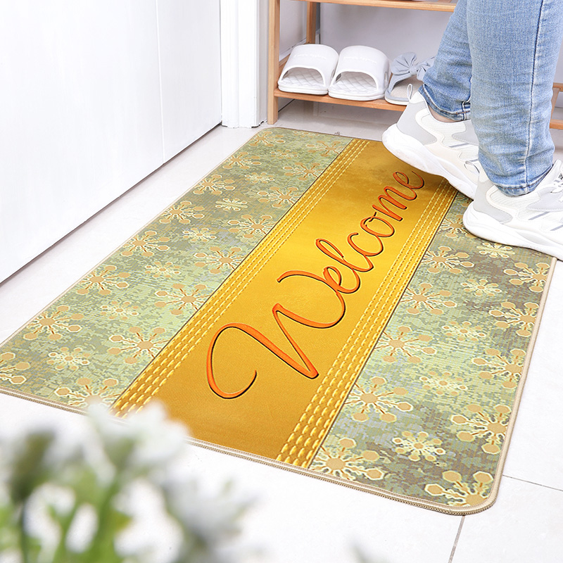 入户门客厅门口地垫进门脚垫除尘地毯垫子家用厨房卧室门垫防滑垫