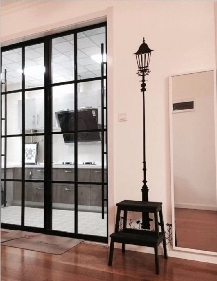 钛镁合金吊趟滑门吊轨门厨房客厅阳台卫生间隔断推拉玻璃移门定制已售